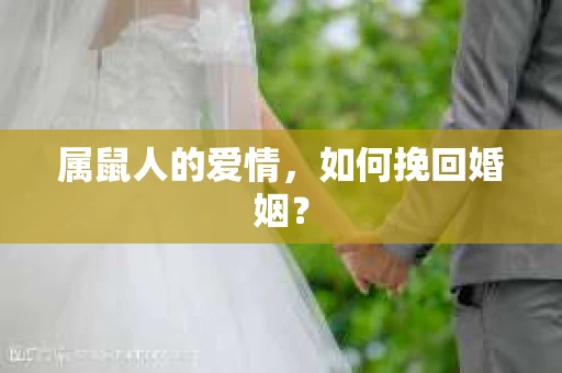 属鼠人的爱情，如何挽回婚姻？