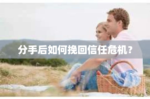 分手后如何挽回信任危机？