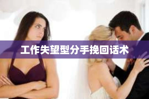 工作失望型分手挽回话术