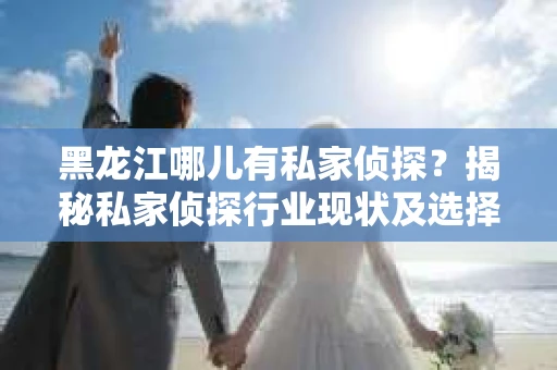 黑龙江哪儿有私家侦探？揭秘私家侦探行业现状及选择指南