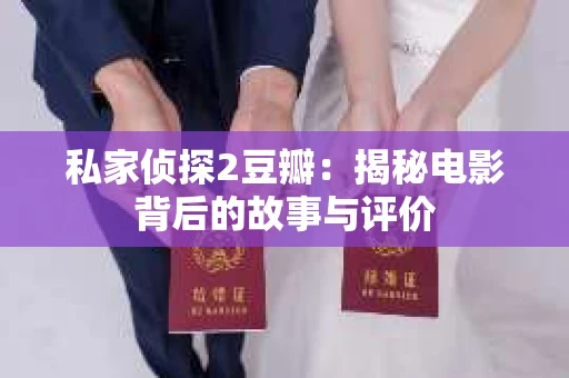 私家侦探2豆瓣：揭秘电影背后的故事与评价