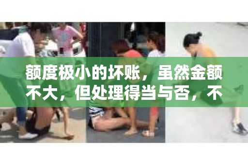 额度极小的坏账，虽然金额不大，但处理得当与否，不仅关系到公司的现金流，也影响着公司的信誉。那么，额度极小的坏账怎么催收呢？今天，我们就来聊聊这个话题。