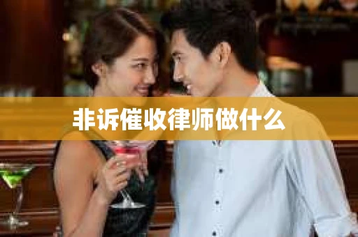 非诉催收律师做什么
