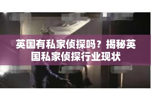 英国有私家侦探吗？揭秘英国私家侦探行业现状