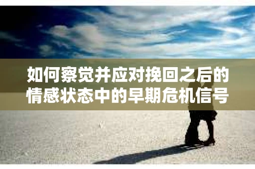 如何察觉并应对挽回之后的情感状态中的早期危机信号？